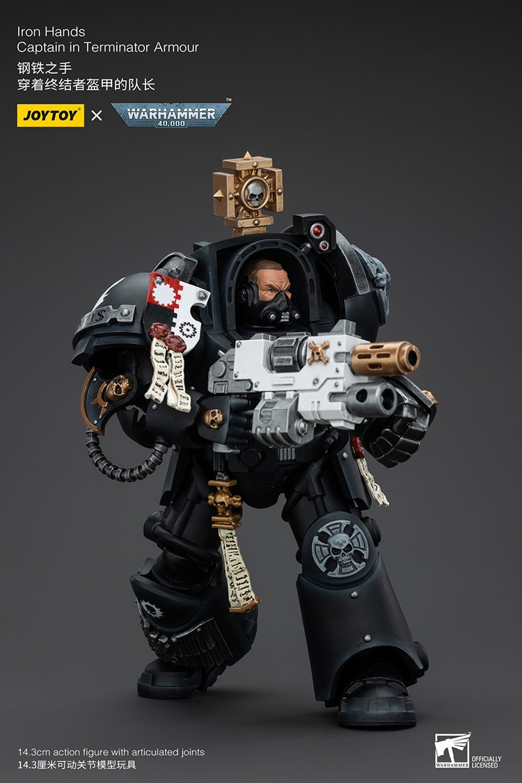 Iron Hands Captain in Terminator Armour 5 - JoyToy UK Store