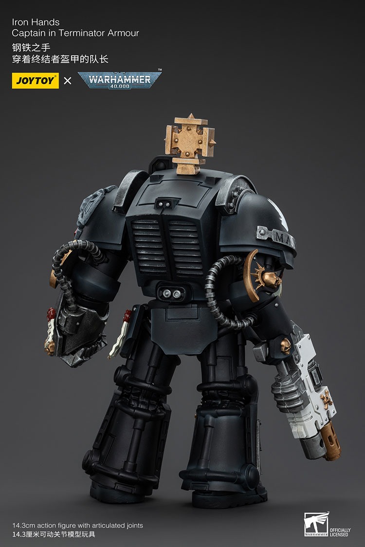 Iron Hands Captain in Terminator Armour 6 - JoyToy UK Store