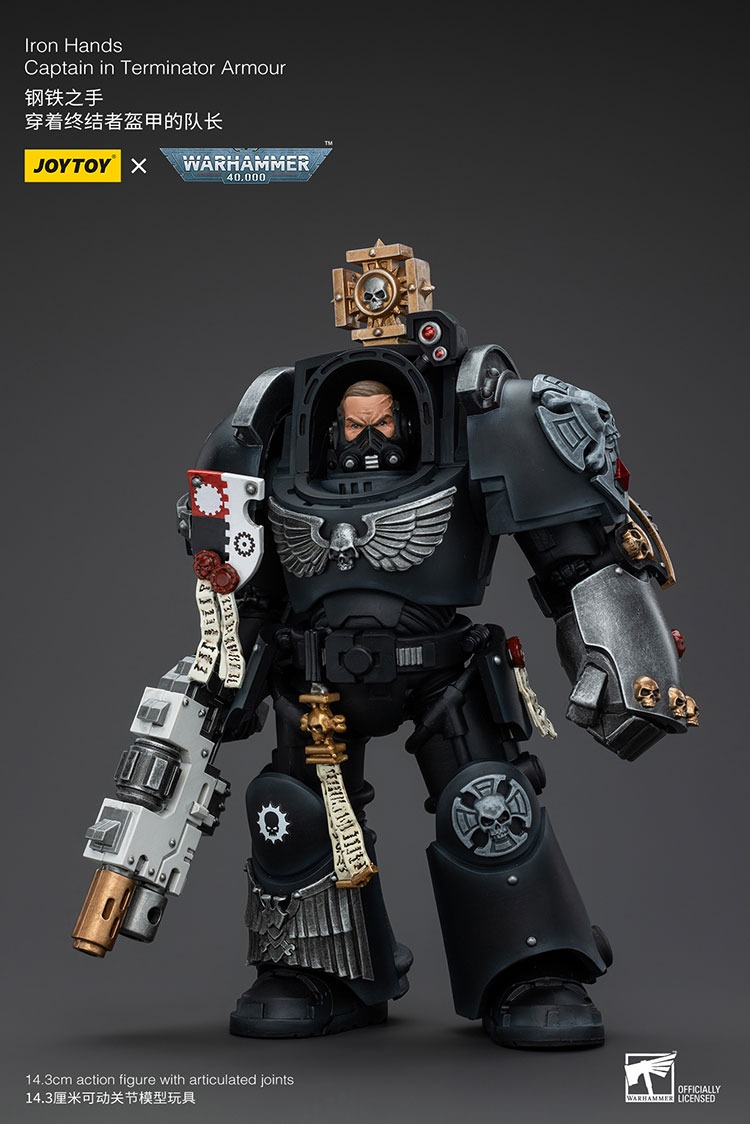Iron Hands Captain in Terminator Armour 7 - JoyToy UK Store
