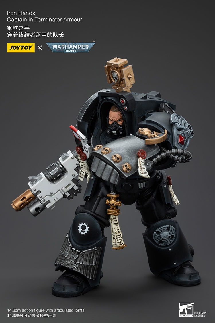 Iron Hands Captain in Terminator Armour - JoyToy UK Store