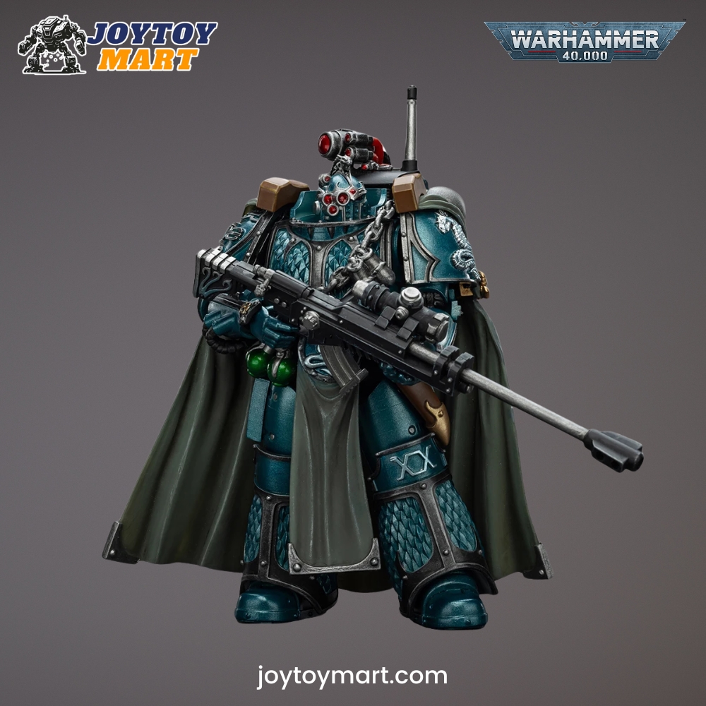 JoyToy WH40K - Alpha Legion Exodus 'The One who is Many’ With Sniper Rifle And Power Dagger
