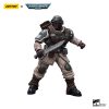 JoyToy Astra Militarum Cadian Command Squad Veteran with Regimental Standard5 - JoyToy Mart
