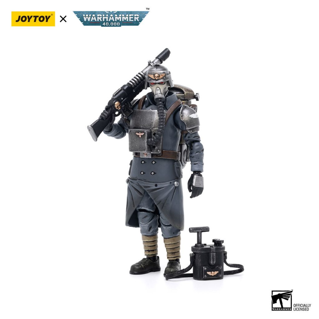 JoyToy WH40K - Astra Militarum Death Korps of Krieg Veteran Squad Guardsman Demolitions Specialist - Image 3
