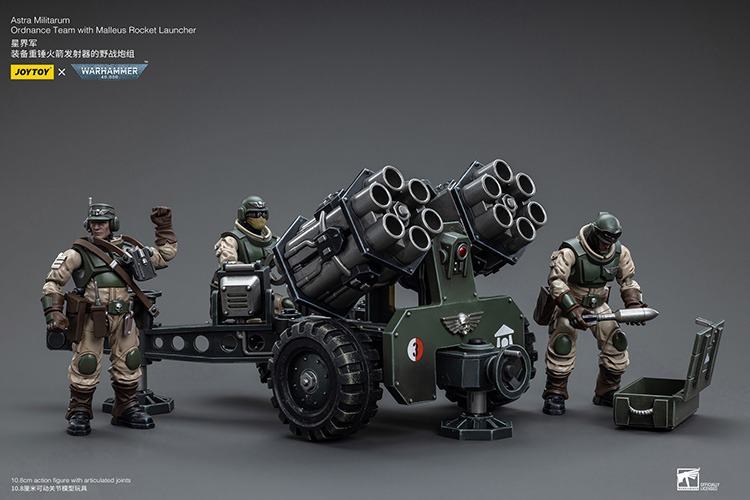 JoyToy Astra Militarum Ordnance Team with Malleus Rocket Launcher 19 - JoyToy EU Store