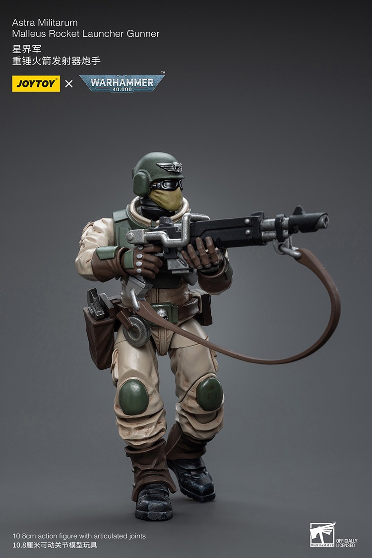 JoyToy Astra Militarum Ordnance Team with Malleus Rocket Launcher 2 - JoyToy EU Store