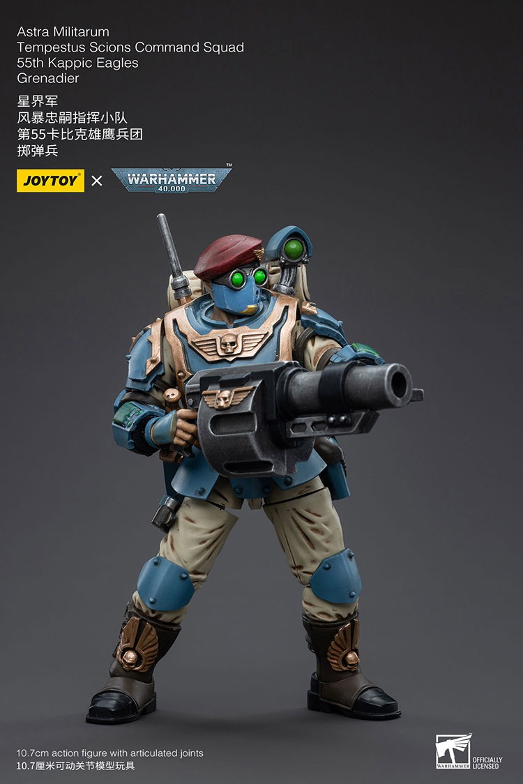 JoyToy Astra Militarum Tempestus Scions Command Squad 55th Kappic Eagles Grenadier 5 - JoyToy EU Store