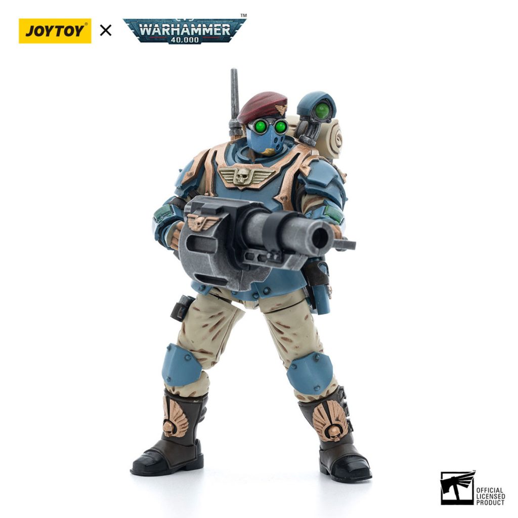 JoyToy WH40K - Astra Militarum Tempestus Scions Command Squad 55th Kappic Eagles Grenadier - Image 5