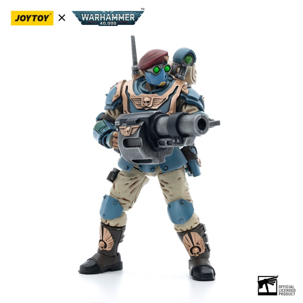 JoyToy WH40K - Astra Militarum Tempestus Scions Command Squad 55th Kappic Eagles Grenadier - Image 2