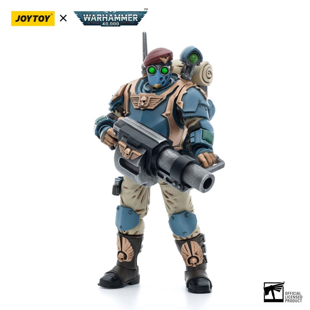JoyToy WH40K - Astra Militarum Tempestus Scions Command Squad 55th Kappic Eagles Grenadier - Image 3
