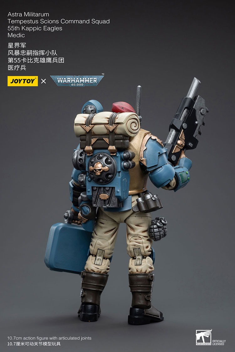 JoyToy Astra Militarum Tempestus Scions Command Squad 55th Kappic Eagles Medic 6 - JoyToy Germany