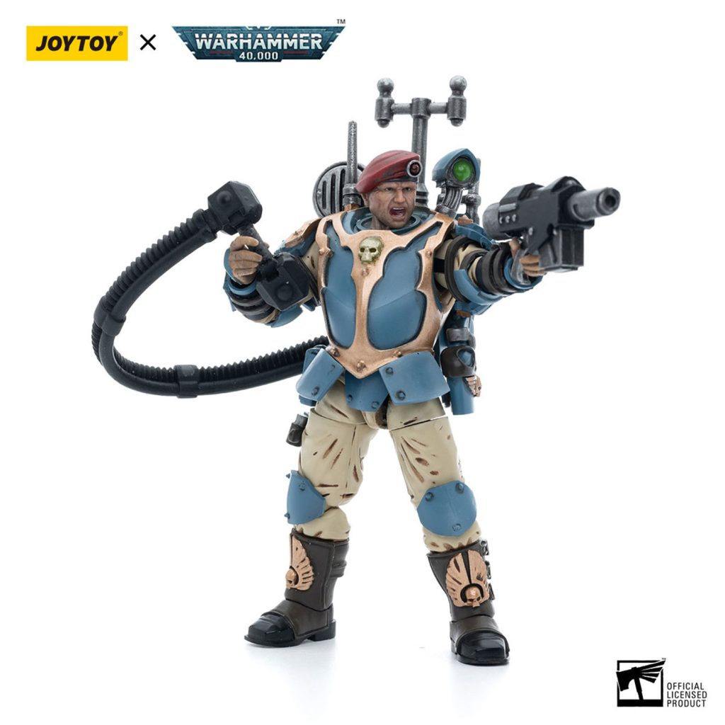 JoyToy WH40K - Astra Militarum Tempestus Scions Command Squad 55th Kappic Eagles Vox Operator - Image 3