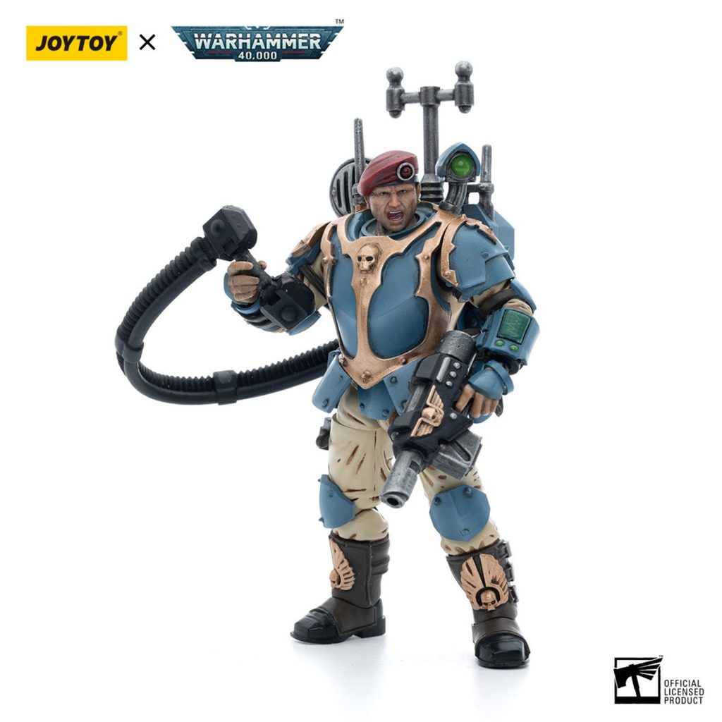 JoyToy WH40K - Astra Militarum Tempestus Scions Command Squad 55th Kappic Eagles Vox Operator - Image 2