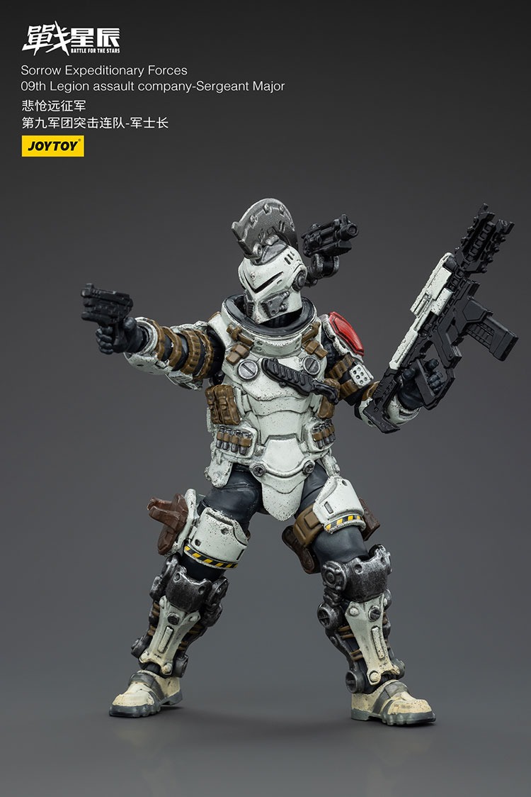 JoyToy Sorrow Expeditionary Forces 09th Legion Assault Company Sergeant Major 6 - JoyToy Mart