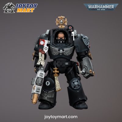 JoyToy WH40K 14.3cm Iron Hands Captain in Terminator Armour
