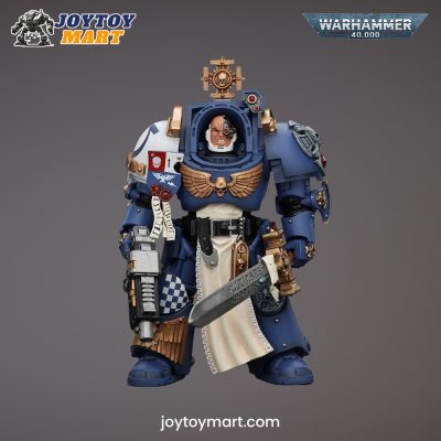 JoyToy WH40K 14.3cm Ultramarines Captain in Terminator Armour
