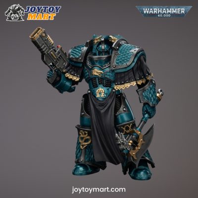 JoyToy WH40K - Alpha Legion Lernaean Terminator with Volkite Charger
