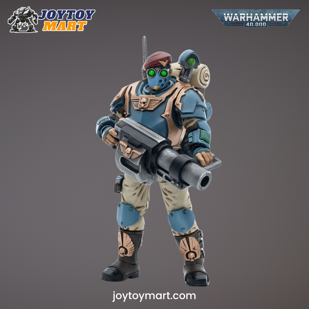 JoyToy WH40K - Astra Militarum Tempestus Scions Command Squad 55th Kappic Eagles Grenadier