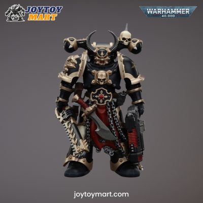 JoyToy WH40K - Chaos Space Marines Black Legion Chosen with Combi-melta and chainsword