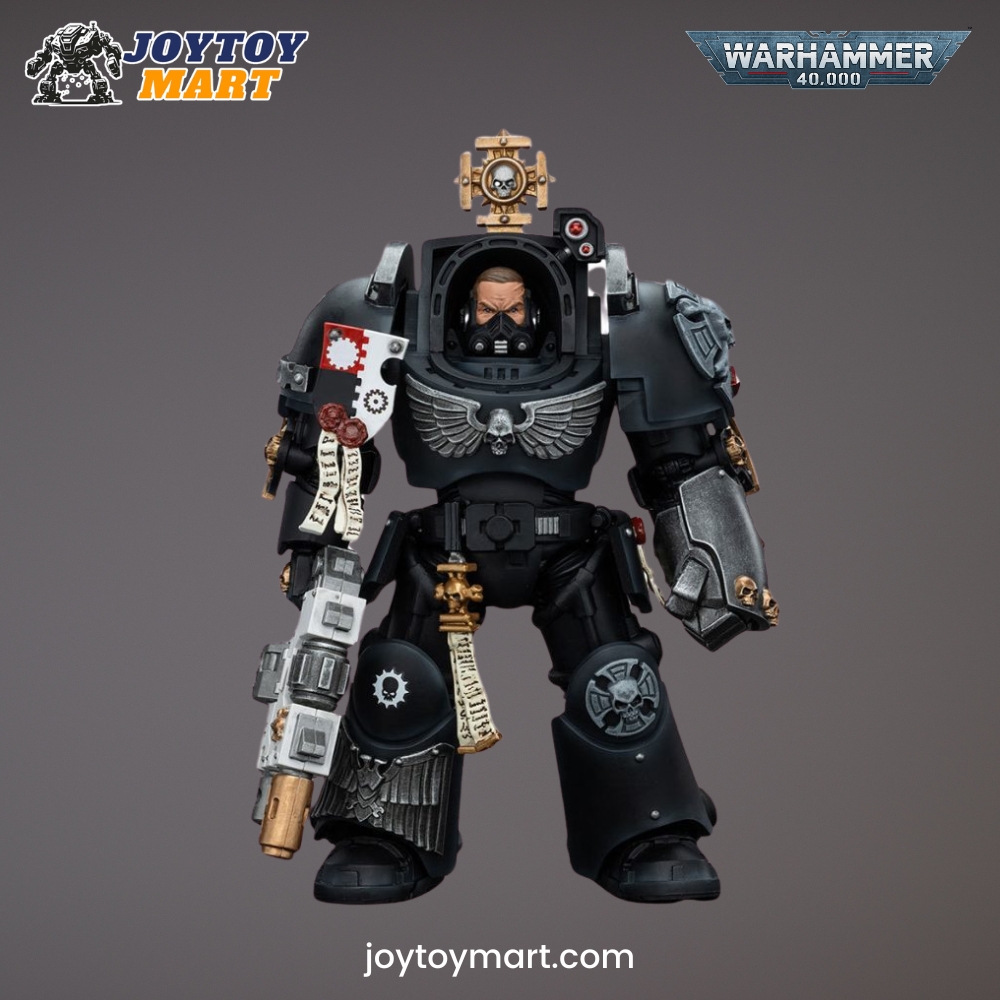 JoyToy WH40K - Iron Hands Captain in Terminator Armour