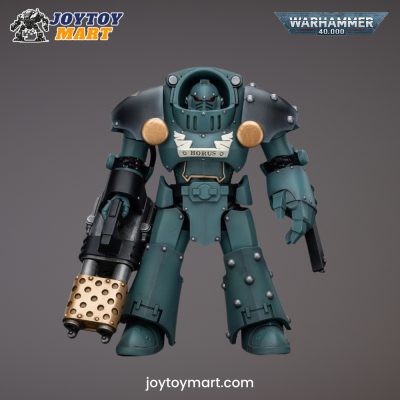 JoyToy WH40K - Sons Of Horus Tartaros Terminator Squad Terminator With Heavy Flamer And Chainfist