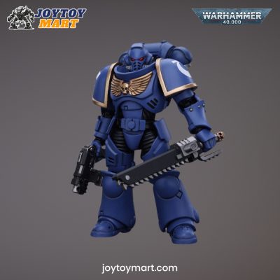 JoyToy WH40K - Space Marines Ultramarines Outriders Brother Catonus