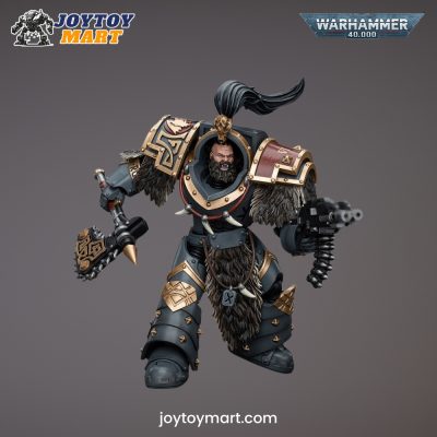 JoyToy WH40K - Space Wolves Varagyr Wolf Guard Squad Varagyr Thegn