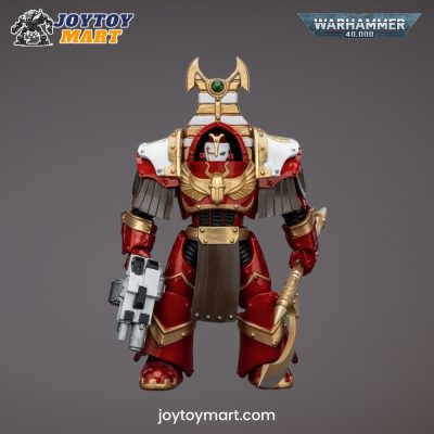 JoyToy WH40K - Thousand Sons Sekhmet With Combi-Melta And Achea Force Weapon