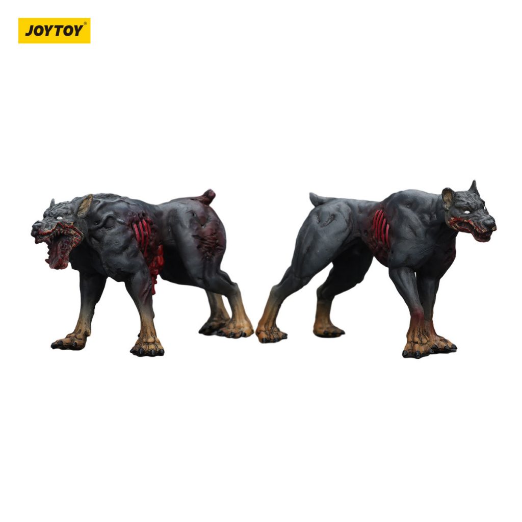 Joytoy - Dark Source Zombie Figure Zombie Police Dogs - Image 2