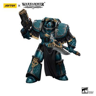 Joytoy WH40K Alpha Legion Lernaean Terminator with Volkite Charger4 - JoyToy Mart