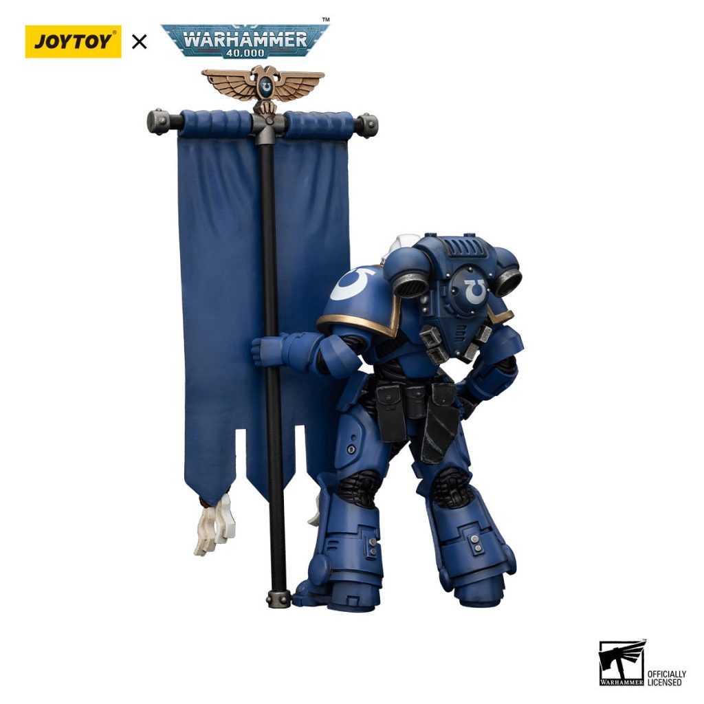 JoyToy WH40K - Ultramarines Heroes of the Chapter Primaris Ancient Posca - Image 4
