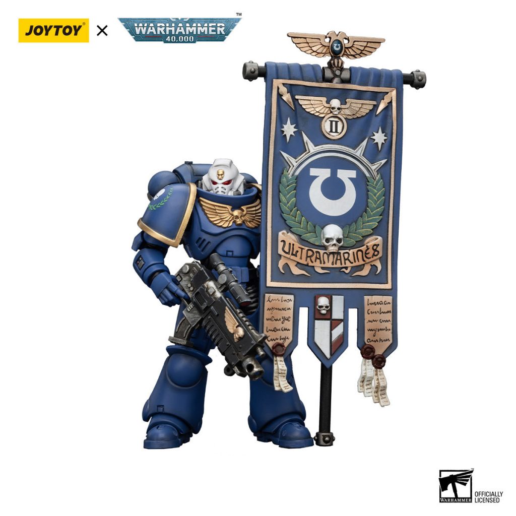 JoyToy WH40K - Ultramarines Heroes of the Chapter Primaris Ancient Posca - Image 6