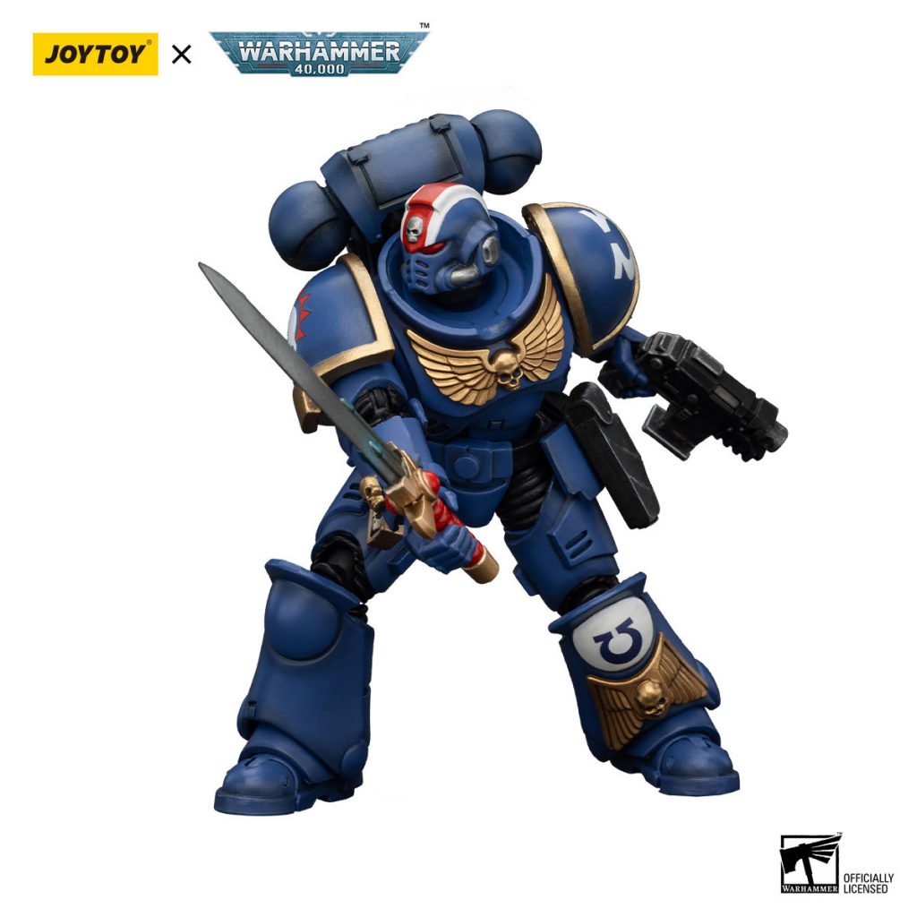 JoyToy WH40K - Ultramarines Heroes of the Chapter Primaris Lieutenant Erastus - Image 2