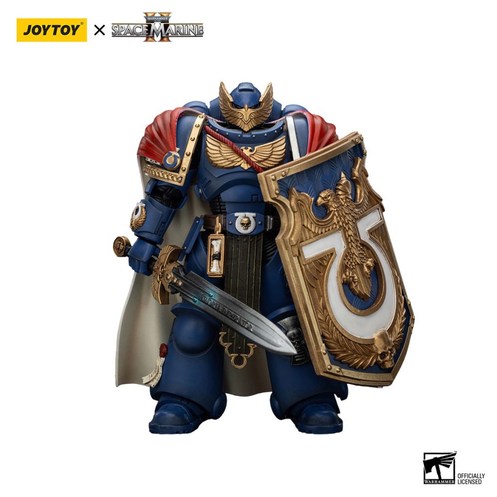 JoyToy WH40K - Ultramarines Victrix Honour Guard with Storm Shield And Power Sword - Image 6