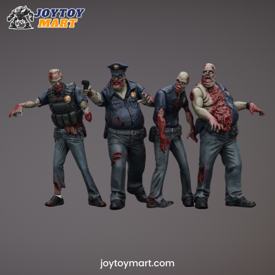 Joytoy - Dark Source Zombie Fiqure Police (Male)