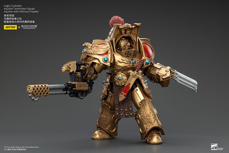 Legio Custodes Aquilon Terminator Squad Aquilon with Infernus Firepike 10 - JoyToy EU Store
