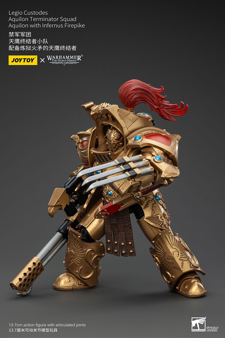 Legio Custodes Aquilon Terminator Squad Aquilon with Infernus Firepike 7 - JoyToy EU Store