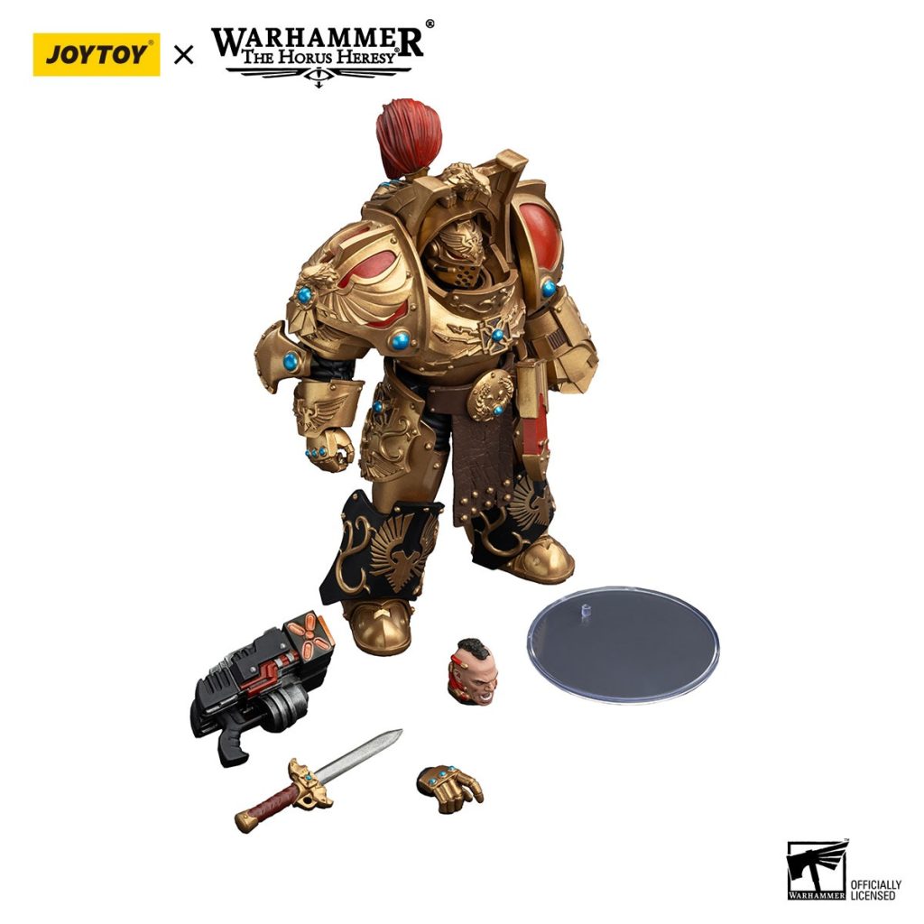 JoyToy WH40K - Aquilon Terminator Squad Aquilon with twin-linked Adrathic Destructor - Image 6