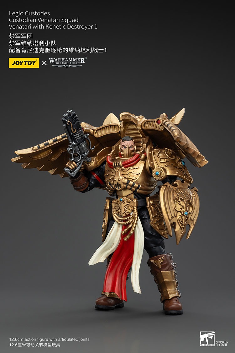 Legio Custodes Custodian Venatari Squad Venatari with Kenetic Destroyer 1 10 - JoyToy EU Store