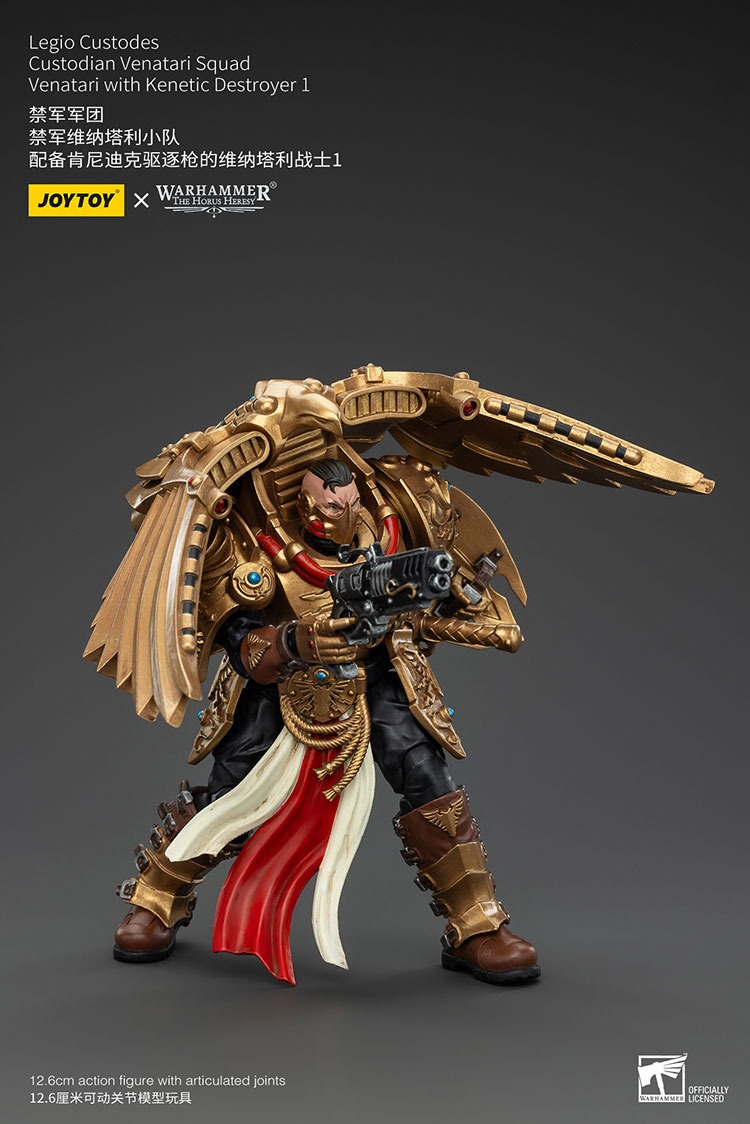 Legio Custodes Custodian Venatari Squad Venatari with Kenetic Destroyer 1 7 - JoyToy EU Store