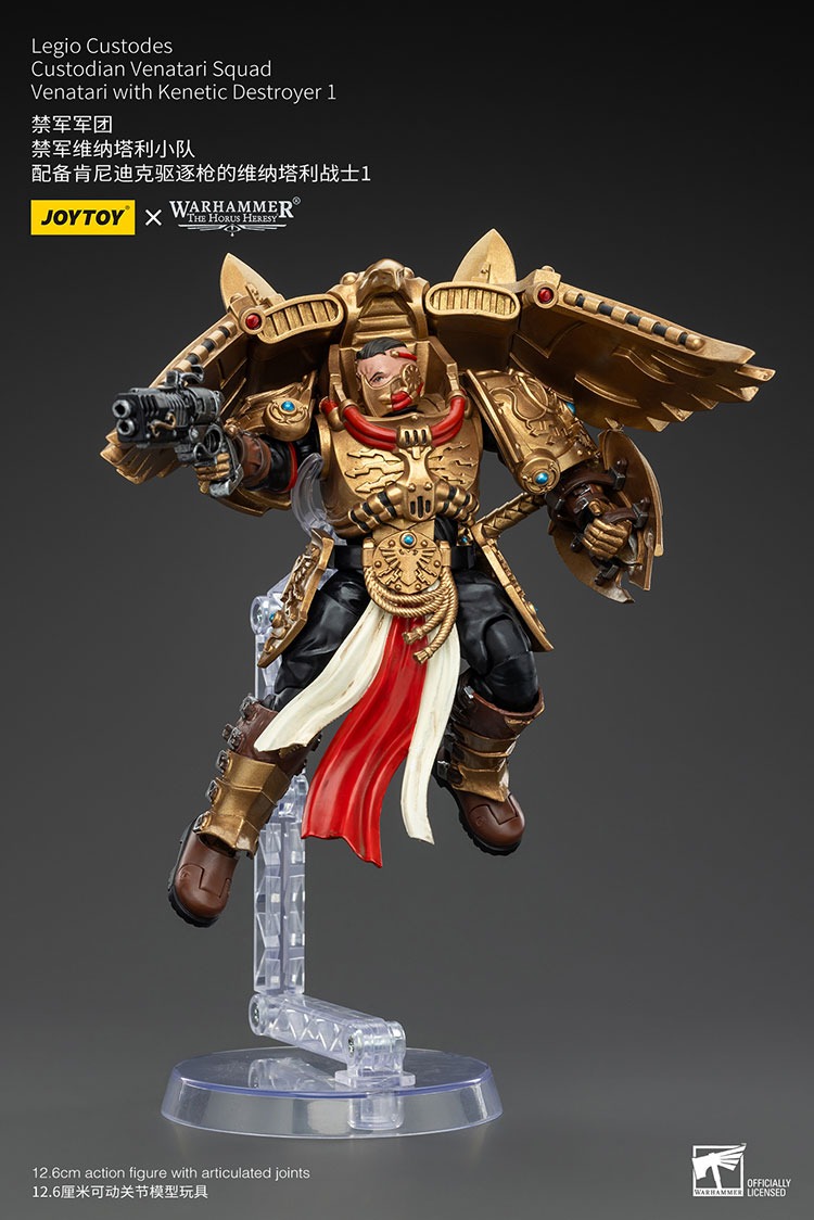 Legio Custodes Custodian Venatari Squad Venatari with Kenetic Destroyer 1 8 - JoyToy EU Store