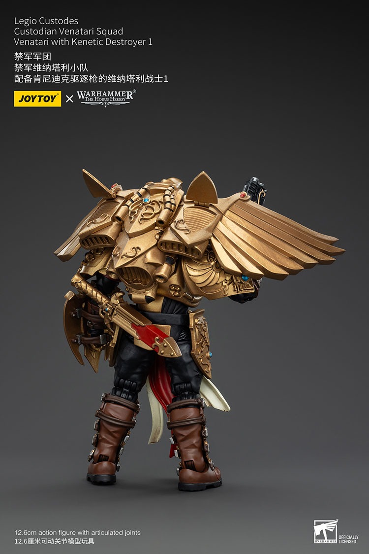 Legio Custodes Custodian Venatari Squad Venatari with Kenetic Destroyer 1 9 - JoyToy EU Store