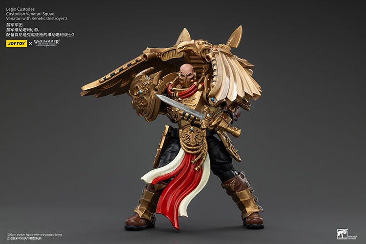 Legio Custodes Custodian Venatari Squad Venatari with Kenetic Destroyer 2 10 - JoyToy EU Store