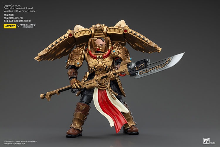 Legio Custodes Custodian Venatari Squad Venatari with Venatari Lance 10 - JoyToy EU Store