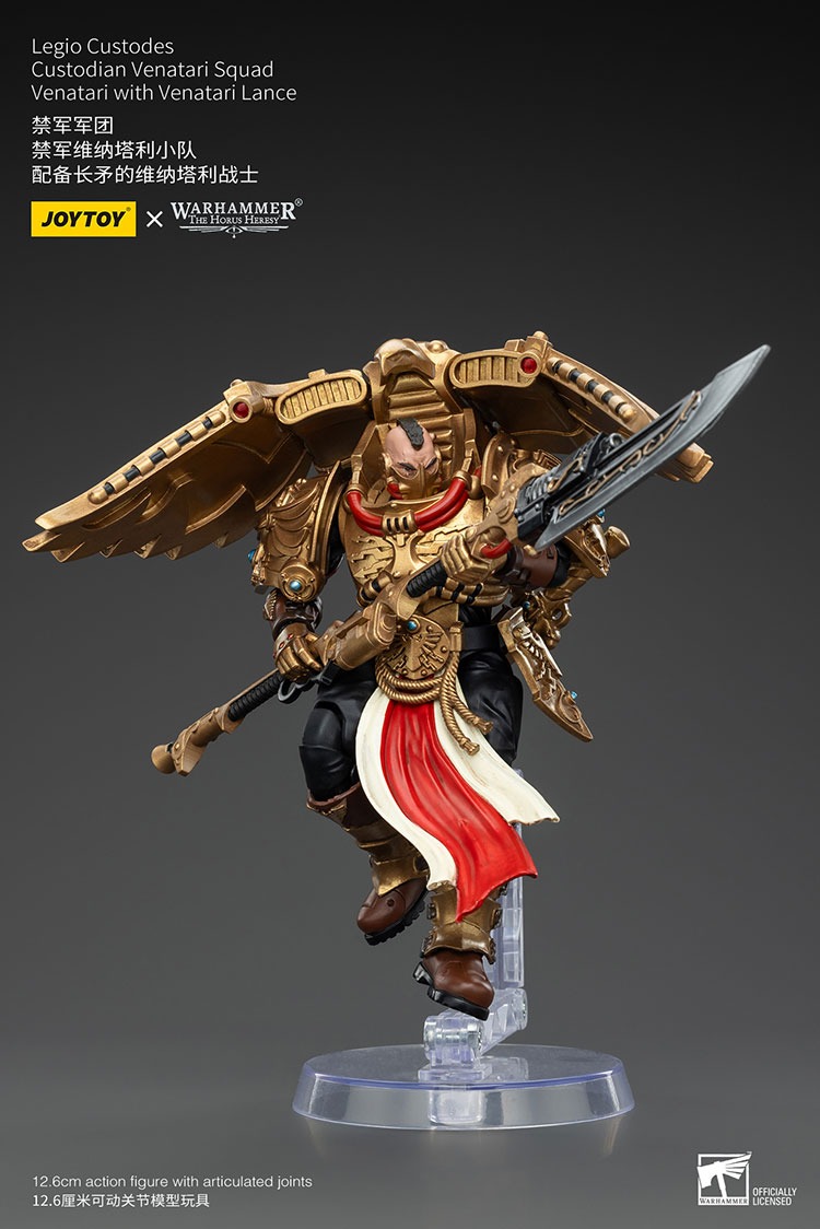 Legio Custodes Custodian Venatari Squad Venatari with Venatari Lance 5 - JoyToy EU Store