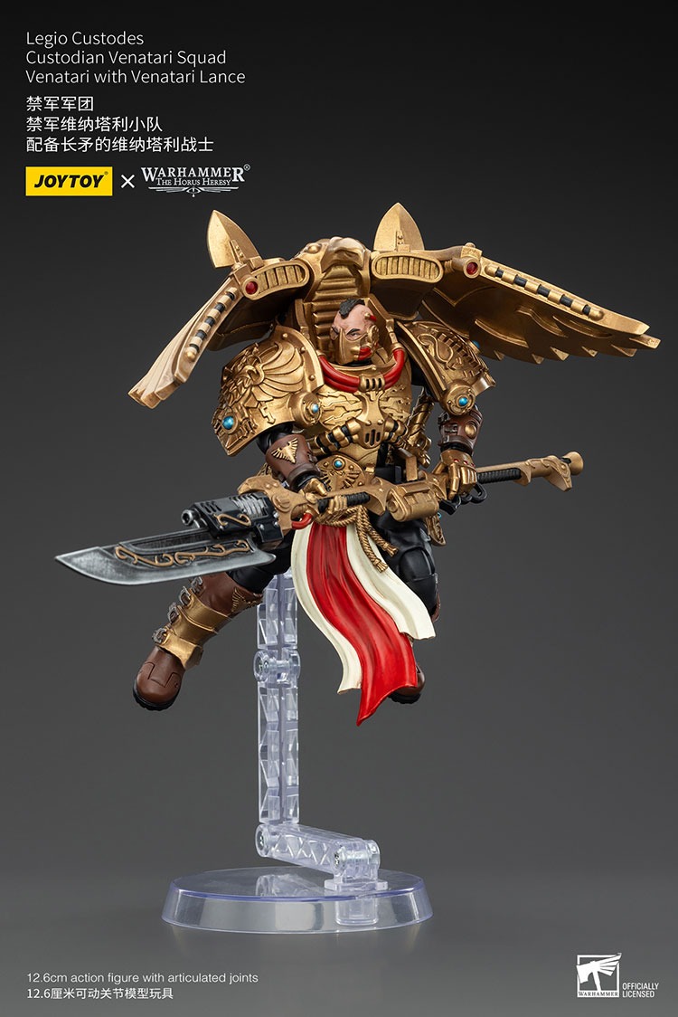 Legio Custodes Custodian Venatari Squad Venatari with Venatari Lance 7 - JoyToy EU Store