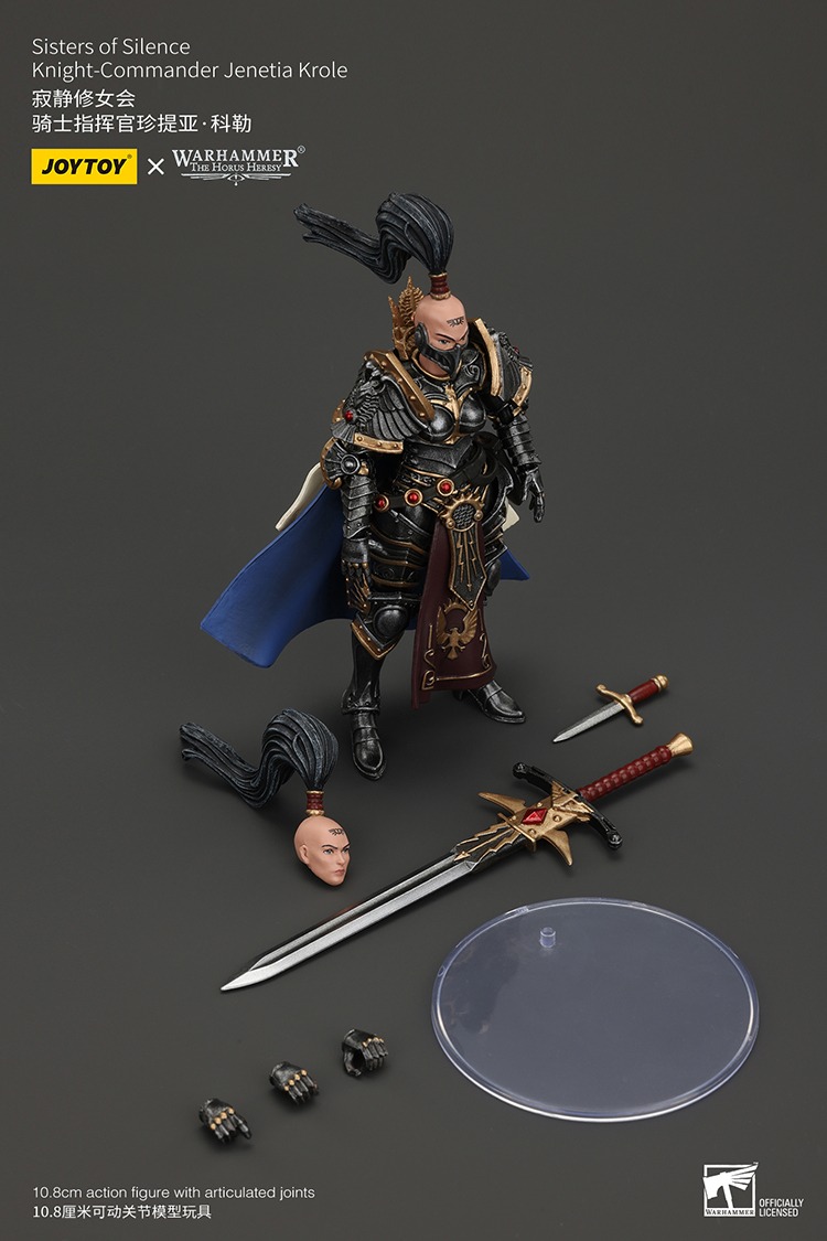 Sisters of Silence Argent Lynx Vigilator Cadre Knight Commander Jenetia Krole 1 - JoyToy EU Store