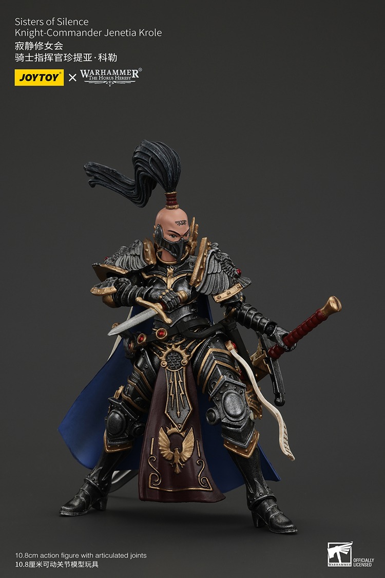 Sisters of Silence Argent Lynx Vigilator Cadre Knight Commander Jenetia Krole 4 - JoyToy EU Store