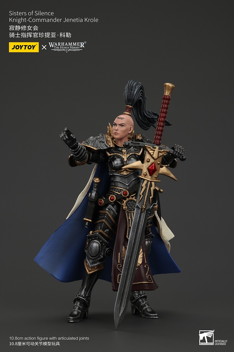 Sisters of Silence Argent Lynx Vigilator Cadre Knight Commander Jenetia Krole - JoyToy EU Store