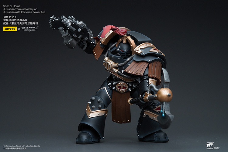 Sons of Horus Justaerin Terminator Squad Justaerin with Carsoran Power Axe 9 - JoyToy EU Store