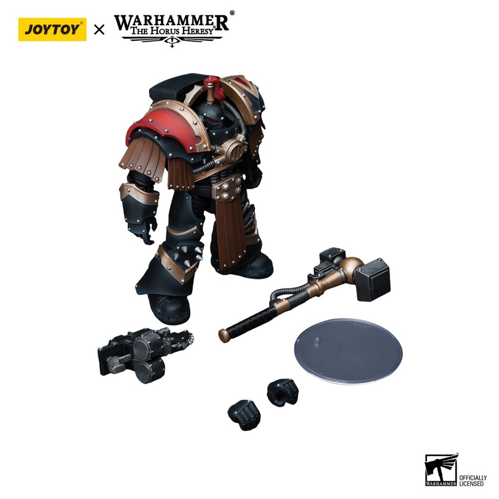 JoyToy WH40K - Sons of Horus Justaerin Terminator Squad Justaerin with Thunder Hammer - Image 6